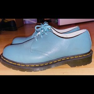 Dr Martens 1461 Pale Teal Loafer